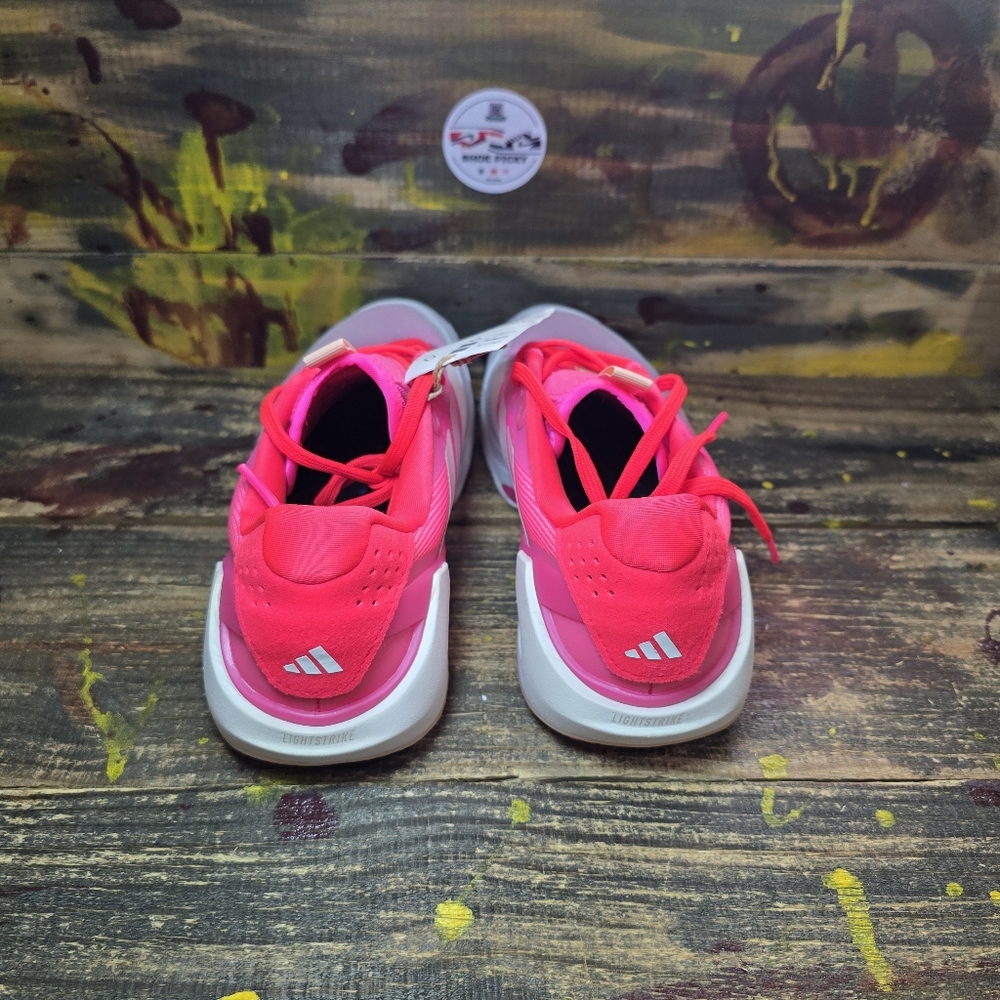 adidas adizero Ubersonic 5 Women's Tennis Shoes IH9936 Hot Pink White SIZE 8 New - Picture 6 of 8